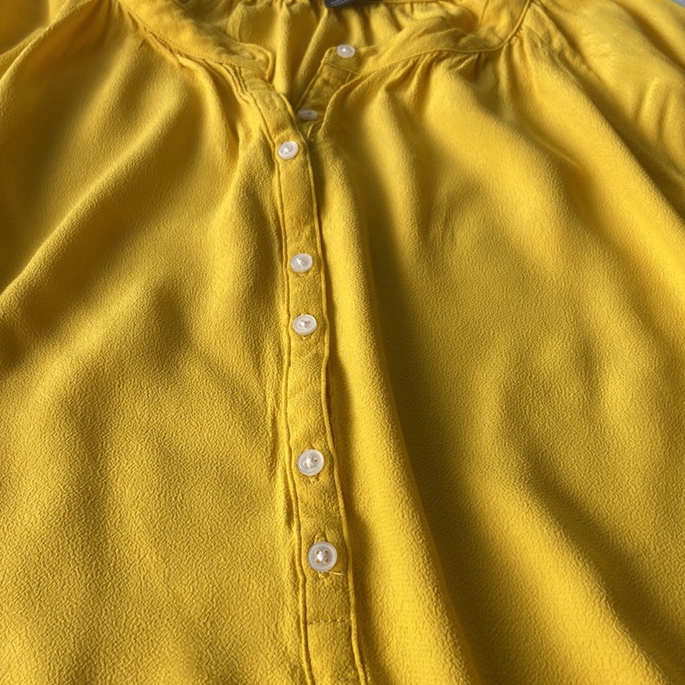 J. Crew Yellow Long Sleeve top